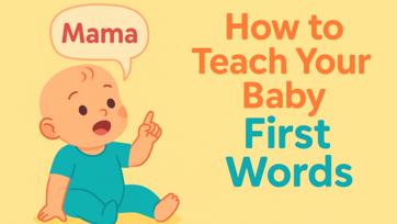 How to teach baby first words