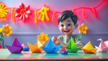 How to Fold Fun Paper Creations at Home