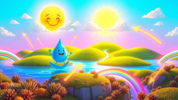 How Water Travels Around Our Earth in a Fun Way