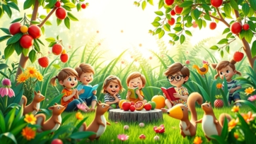 Sharing and Caring Moral Stories for Kids