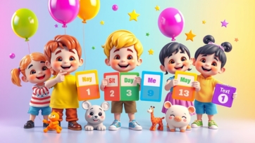 Learn Days of the Week with Fun for Kids