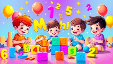 Learn Basic Math with Fun for Kids