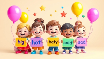 Learn Opposites with Fun for Kids